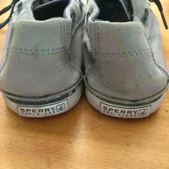 Sperry Cruz boat shoe kids 6 gray - Picture 5 of 8